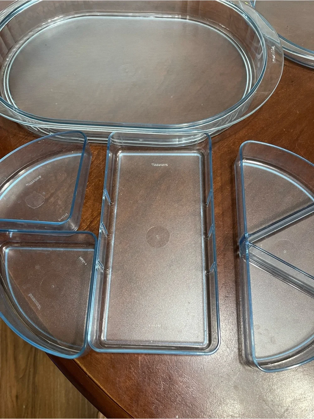 Vintage Tupperware Preludio Hors D'oeuvre Tray With Dividers appetizers snacks